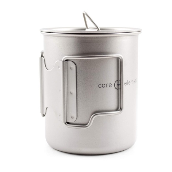 2-PACK 100% Titanium Cookware Set Mug‎ 15oz 450ml + 25oz...